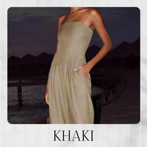 Mila | Strapless Jumpsuit