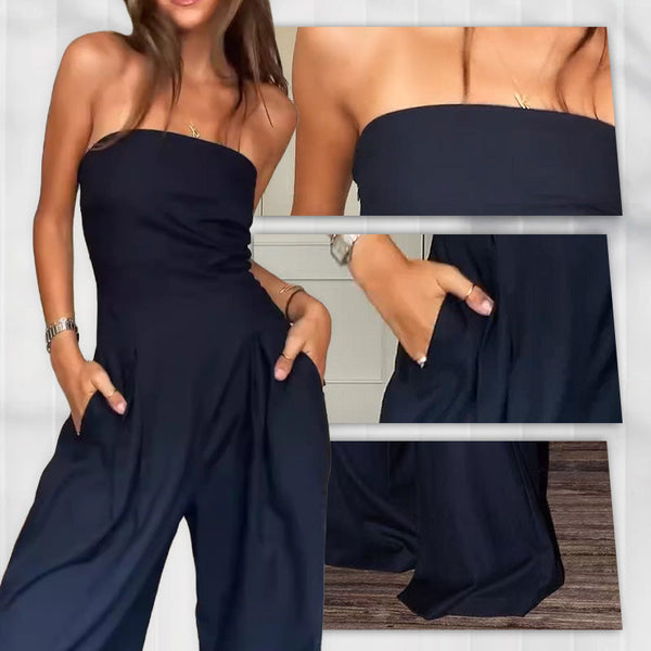 Mila | Strapless Jumpsuit